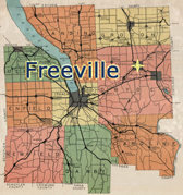 Freevile map