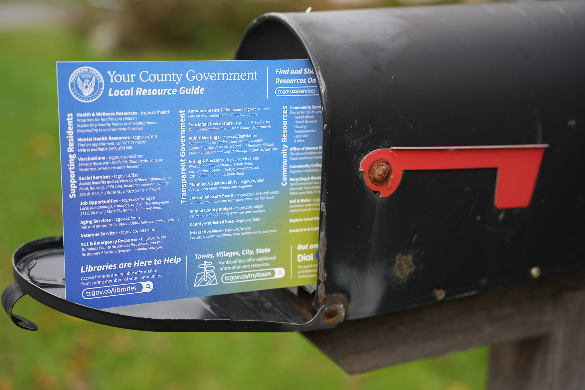 mailer in mailbox