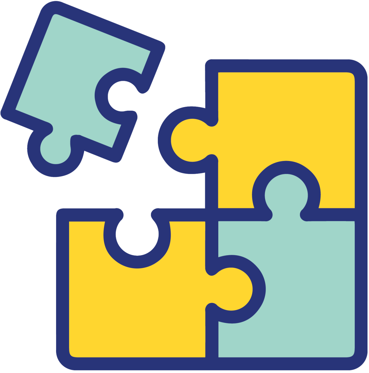 "Jigsaw puzzle icon for Integration"