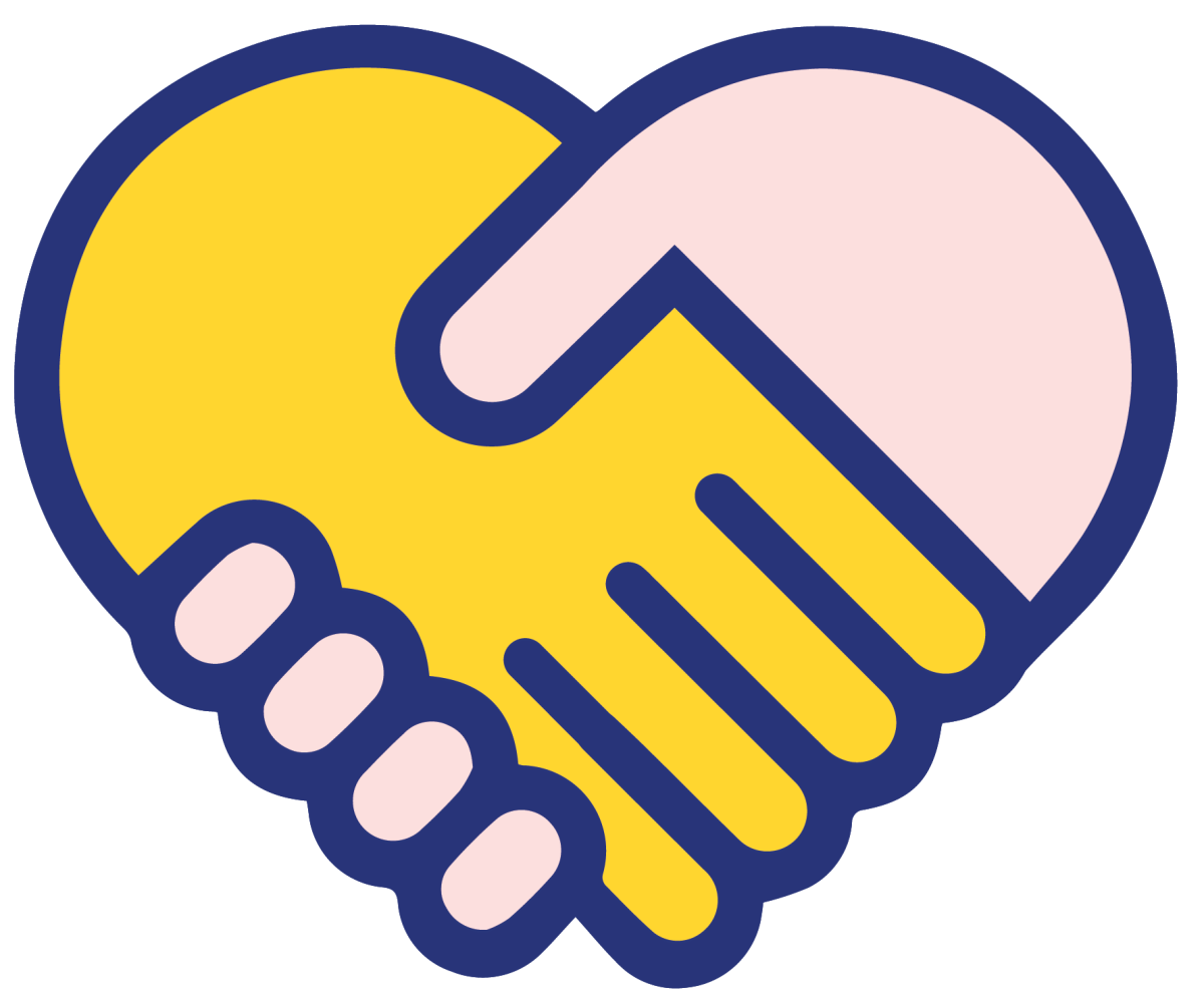 "Handshake icon for Values"