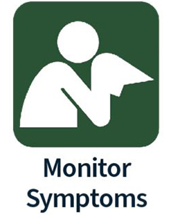 Icon graphic for symptoms