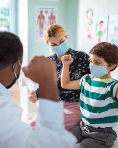 Image of youth at a vaccination appointment -- CDC Public Health Image Library