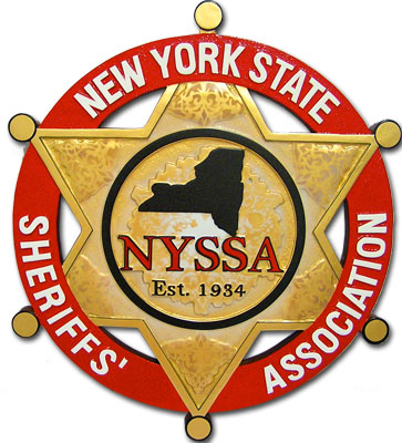 Logotipo de la Asociación de Alguaciles del estado de Nueva York