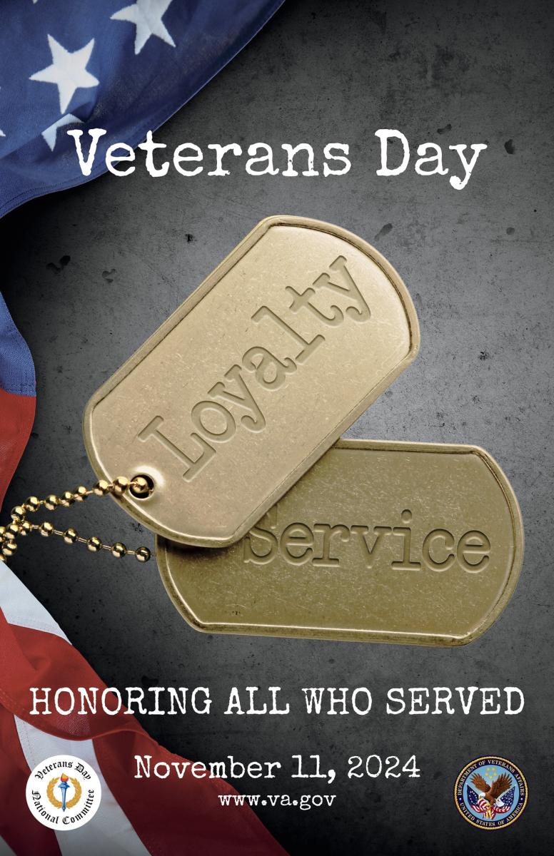 VA Veterans Day Poster