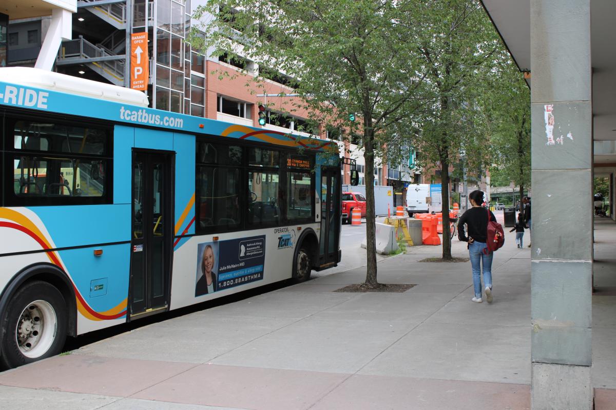 TCAT bus on Green Street